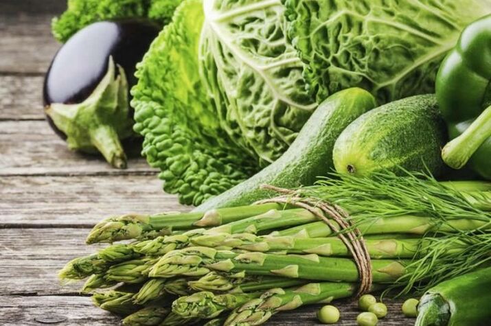 rohelised köögiviljad hüpoallergilise dieedi jaoks