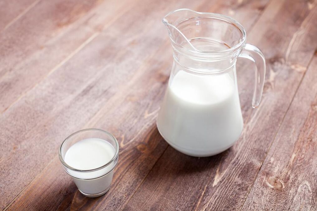 Maohaavandite dieedimenüü sisaldab madala rasvasisaldusega piima